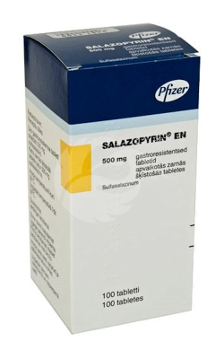 SALAZOPYRIN EN GASTRORESIST TBL 500MG N100