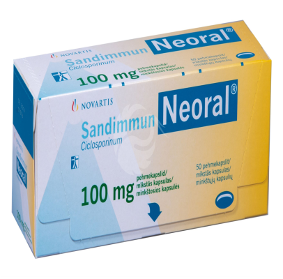 SANDIMMUN NEORAL PEHMEKAPSEL 100MG N50