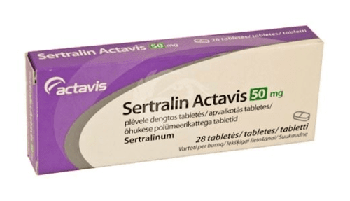 SERTRALIN ACTAVIS 50mg TBL N28
