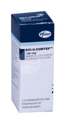 SOLU-CORTEF SÜSTELAHUSE PULBER JA LAHUSTI 100MG N1