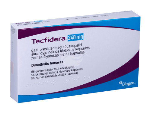 TECFIDERA GASTRORESIST KÕVAKAPS 240MG N56