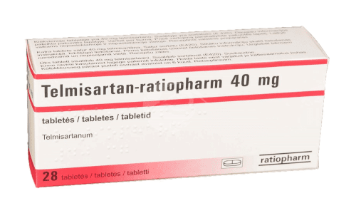 TELMISARTAN-RATIOPHARM 40MG TBL 40MG N28