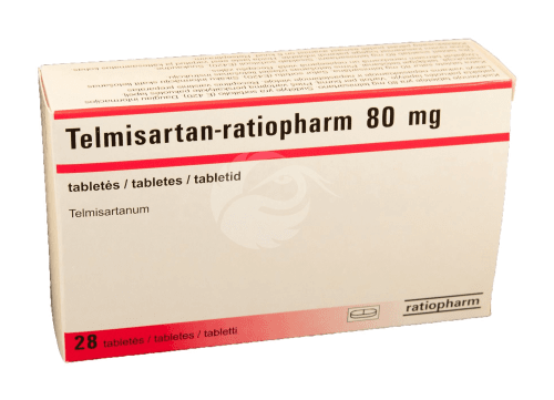 TELMISARTAN-RATIOPHARM 80MG TBL 80MG N28