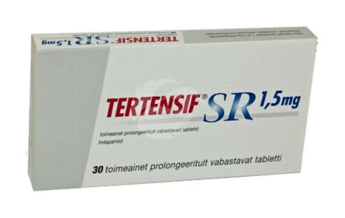 TERTENSIF SR TOIMEAINET PROLONGEERITULT VABASTAV TBL 1.5MG N30