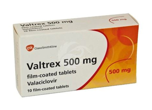 VALTREX ÕHUKE POLÜMEERKATTEGA TBL 500MG N10