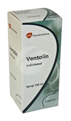 VENTOLIN SYRUP SIIRUP 400MCG 1ML 150ML N1