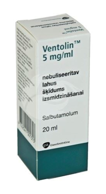 VENTOLIN NEBULISEERITAV LAHUS 5000MCG 1ML 20ML N1