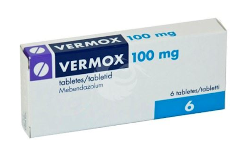 VERMOX 100 MG TBL 100MG N6
