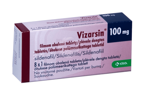 VIZARSIN ÕHUKE POLÜMEERKATTEGA TBL 100MG N8
