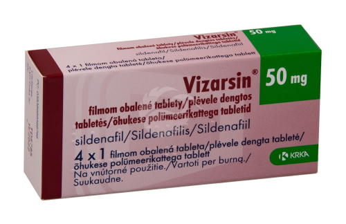 VIZARSIN ÕHUKE POLÜMEERKATTEGA TBL 50MG N4