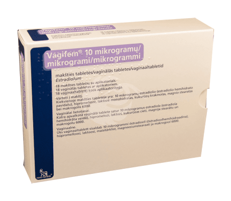 VAGIFEM VAGINAALNE TBL. 10MCG N18