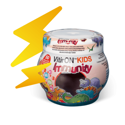 VITIRON KIDS IMMUNITY KUMMIKOMMID N50