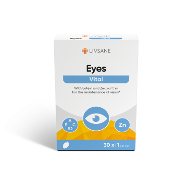 LIVSANE VITAMIINI KAPSLID SILMADELE N30