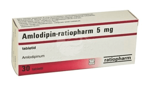 AMLODIPIN-RATIOPHARM 5 MG TBL 5MG N30