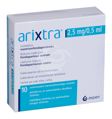 ARIXTRA SÜSTELAHUS 2.5MG 0.5ML 0.5ML N10