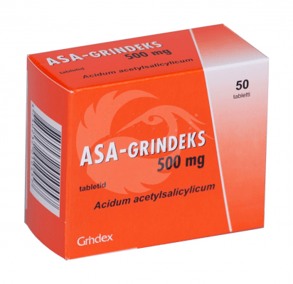 ASA-GRINDEKS TBL 500MG N50