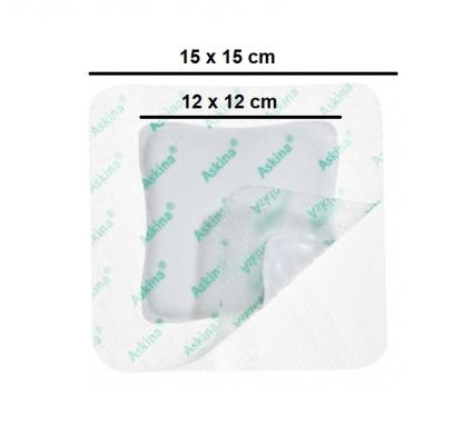 ASKINA DRESSIL BORDER HAAVASIDE 15X15CM SILIKOONIST KLEEPUV N1