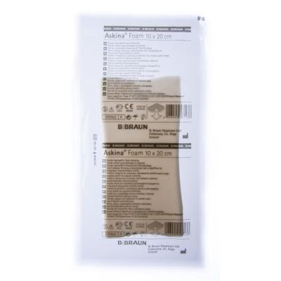 ASKINA FOAM VAHTSIDE 10X20CM STERIILNE