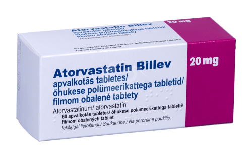 ATORVASTATIN TAD ÕHUKE POLÜMEERKATTEGA TBL 20MG N60