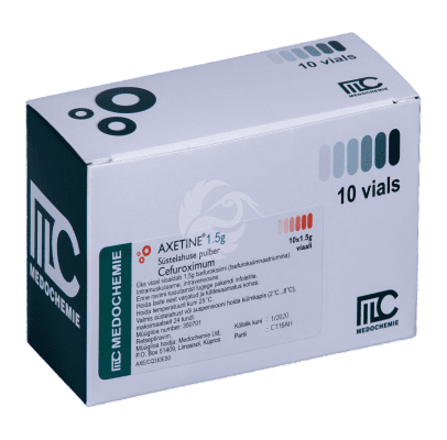 AXETINE 1.5G SÜSTELAHUSE PULBER 1500MG N10