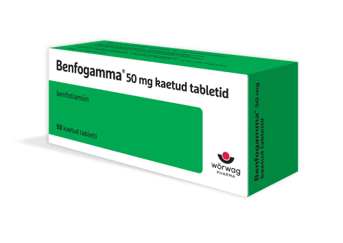 BENFOGAMMA KAETUD TBL 50MG N50