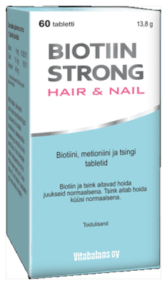 BIOTIN STRONG HAIR&NAIL TBL N60