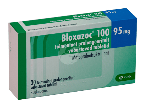 BLOXAZOC 100 TOIMEAINET PROLONGEERITULT VABASTAV TBL 100MG N30