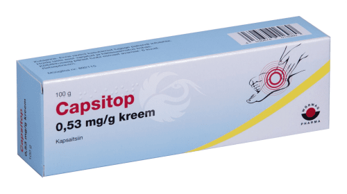 CAPSITOP KREEM 0.53MG 1G 100G N1