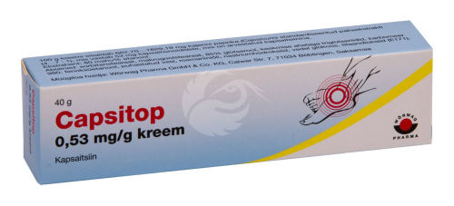 CAPSITOP KREEM 0.53MG 1G 40G N1