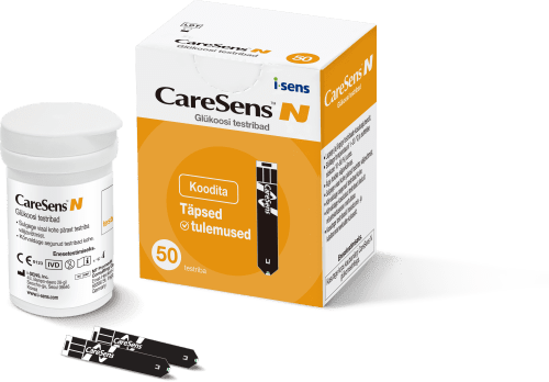 TESTRIBAD CARESENS N N50 (GLÜKOMEETRI)