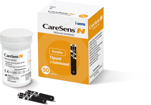 TESTRIBAD CARESENS N N50 (GLÜKOMEETRI)