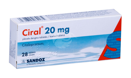 CIRAL 20 MG ÕHUKE POLÜMEERKATTEGA TBL 20MG N28