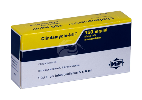CLINDAMYCIN - MIP 150MG/ML SÜSTE-/INFUSIOONILAHUS 150MG 1ML 4ML N5