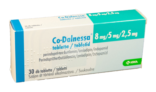 CO-DALNESSA TBL 8MG+5MG+2.5MG N30