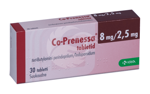 CO-PRENESSA TBL 8MG+2.5MG N30