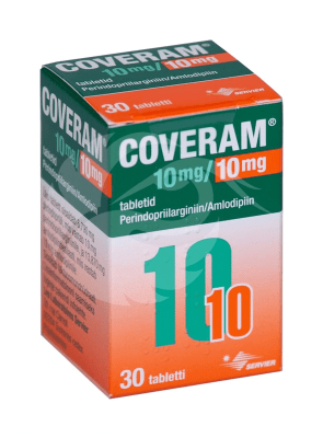 COVERAM TBL 10MG+10MG N30