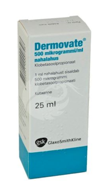 DERMOVATE NAHALAHUS 500MCG 1ML 25ML N1