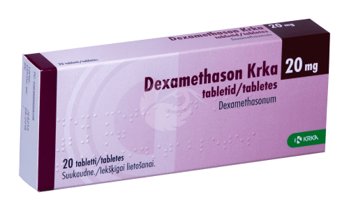 DEXAMETHASON KRKA TBL 20MG N20