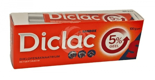 DICLAC 5% GEEL 50MG 1G 100G N1
