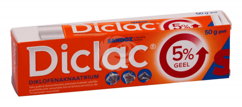 DICLAC 5% GEEL 50MG 1G 50G N1