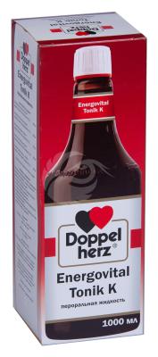 DOPPELHERZ ENERGOVITAL TONIK K SUUKAUDNE VEDELIK 1000ML N1