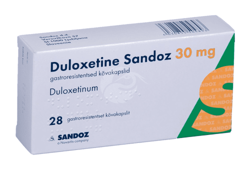 DULOXETINE SANDOZ GASTRORESIST KÕVAKAPS 30MG N28