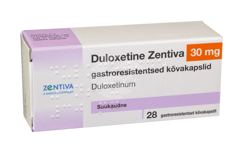 DULOXETINE ZENTIVA GASTRORESIST KÕVAKAPS 30MG N28