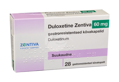 DULOXETINE ZENTIVA GASTRORESIST KÕVAKAPS 60MG N28