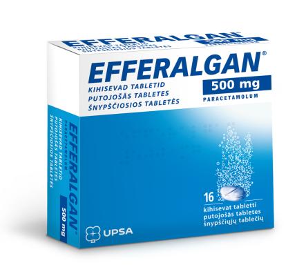 EFFERALGAN KIHISEV TBL. 500MG N16