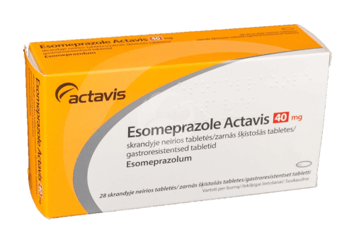 ESOMEPRAZOLE ACTAVIS GASTRORESIST TBL 40MG N28