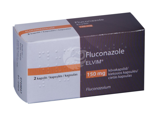 FLUCONAZOLE ELVIM KÕVAKAPSEL 150MG N2