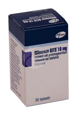 GLIBENESE GITS TOIMEAINET PROLONGEERITULT VABASTAV TBL 10MG N30