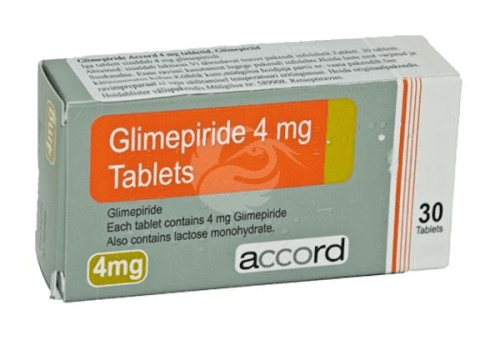 GLIMEPIRIDE ACCORD TBL 4MG N30
