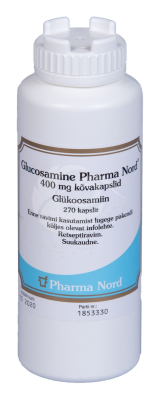 GLUCOSAMINE PHARMA NORD KÕVAKAPSEL 400MG N270